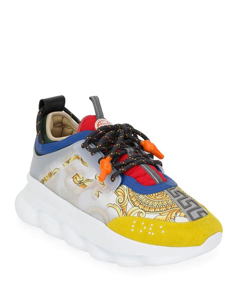 versace chain reaction sneakers price.